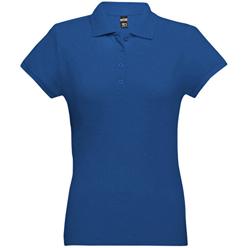 THC EVE. Damen Poloshirt , königsblau, 100% Baumwolle, XXL, 68,00cm x 52,00cm (Länge x Breite), Bild 1