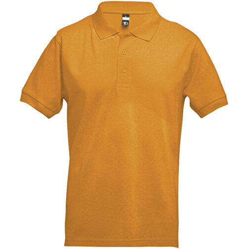 THC ADAM 3XL. Herren Poloshirt , dunkelgelb, Baumwolle und Polyester, 3XL, , Bild 1