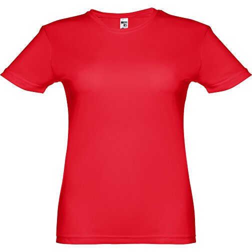 THC NICOSIA WOMEN. Damen Sport T-shirt , rot, Polyester, M, 64,00cm x 47,00cm (Länge x Breite), Bild 1