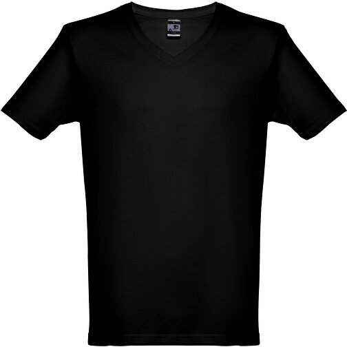 THC ATHENS. Herren T-shirt , grün melliert, 100% Baumwolle, XL, 75,50cm x 57,00cm (Länge x Breite), Bild 2