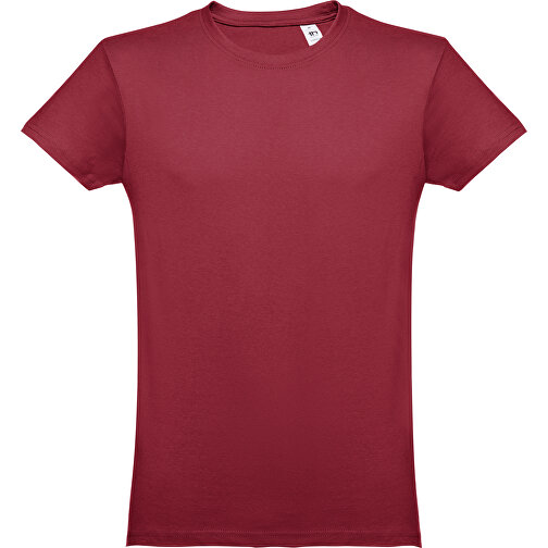 THC LUANDA. Herren-T-Shirt Aus Baumwolle Im Schlauchformat , burgunder, 100% Baumwolle, XXL, 79,00cm x 62,00cm (Länge x Breite), Bild 1