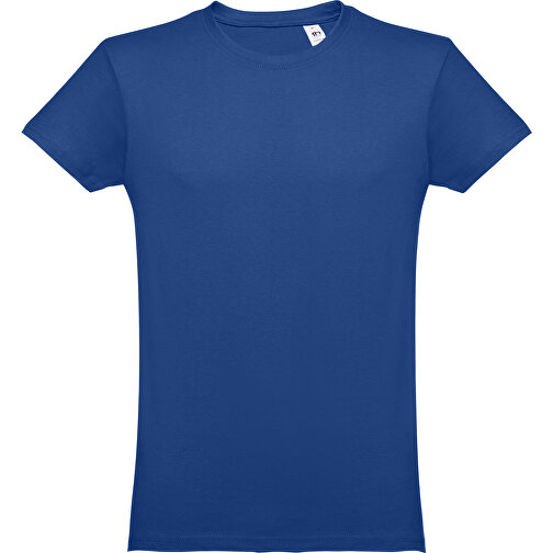 THC LUANDA. Herren-T-Shirt Aus Baumwolle Im Schlauchformat , königsblau, 100% Baumwolle, XXL, 79,00cm x 62,00cm (Länge x Breite), Bild 1