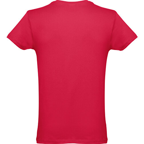 THC LUANDA. Herren-T-Shirt Aus Baumwolle Im Schlauchformat , rot, 100% Baumwolle, XS, 67,00cm x 47,00cm (Länge x Breite), Bild 2