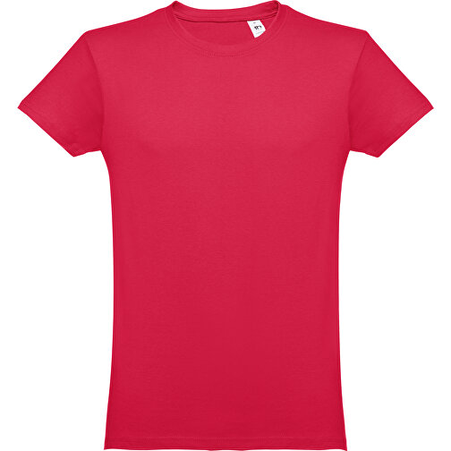 THC LUANDA. Herren-T-Shirt Aus Baumwolle Im Schlauchformat , rot, 100% Baumwolle, L, 74,00cm x 56,00cm (Länge x Breite), Bild 1