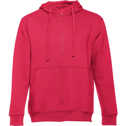THC AMSTERDAM. Sweat-shirt pour homme, avec fermeture zippée et capuche, Image 1