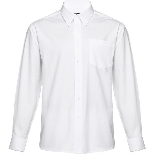 THC TOKYO WH. Herren Oxford Hemd , weiß, Baumwolle und Polyester, XL, 80,00cm x 64,00cm (Länge x Breite), Bild 1