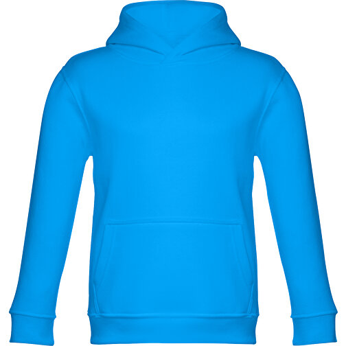 THC PHOENIX KIDS. Sweatshirt Für Kinder (unisex) , wasserblau, Baumwolle und Polyester, 8, 51,00cm x 43,50cm (Länge x Breite), Bild 1