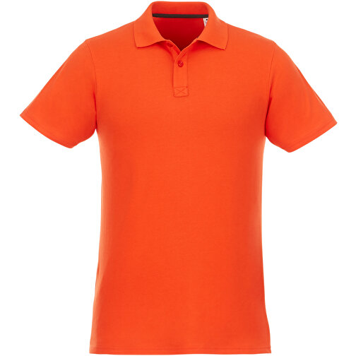 Helios Poloshirt Für Herren , orange, Piqué Strick 100% BCI Baumwolle, 180 g/m2, 3XL, , Bild 4