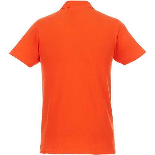 Helios Poloshirt Für Herren , orange, Piqué Strick 100% BCI Baumwolle, 180 g/m2, XS, , Bild 5