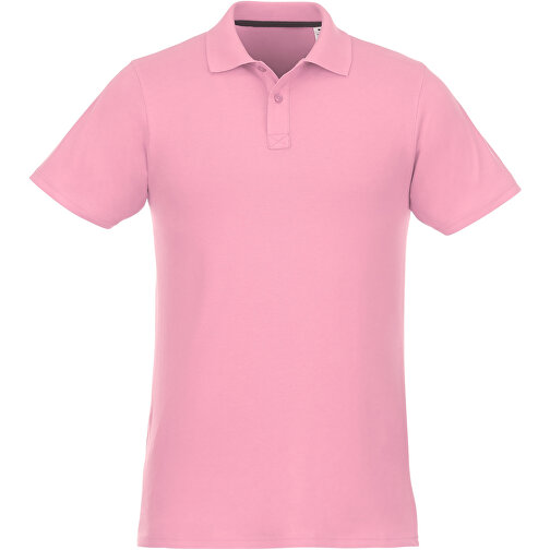 Helios Poloshirt Für Herren , hellrosa, Piqué Strick 100% BCI Baumwolle, 180 g/m2, XL, , Bild 3