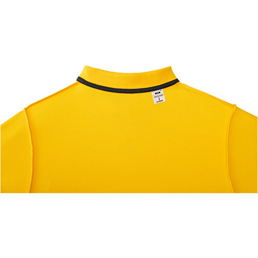 Helios Poloshirt Für Herren , gelb, Piqué Strick 100% BCI Baumwolle, 180 g/m2, XXL, , Bild 6