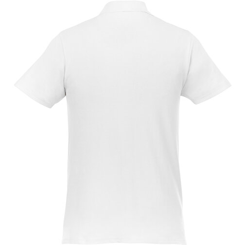 Helios Poloshirt Für Herren , weiß, Piqué Strick 100% BCI Baumwolle, 180 g/m2, XL, , Bild 5