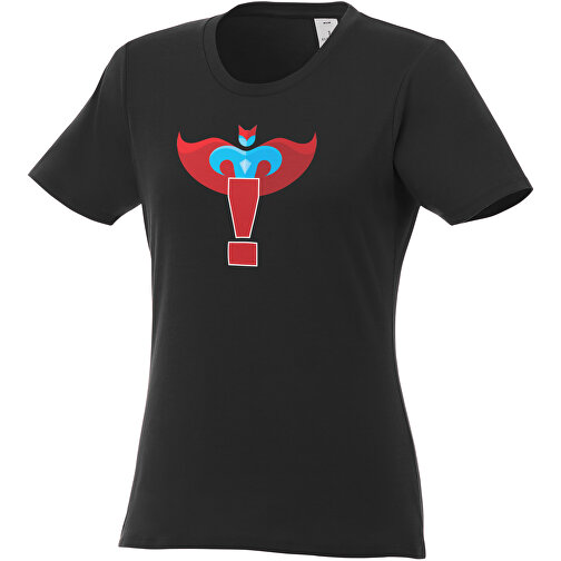 Heros T-Shirt Für Damen , schwarz, Single jersey Strick 100% BCI Baumwolle, 150 g/m2, L, , Bild 2