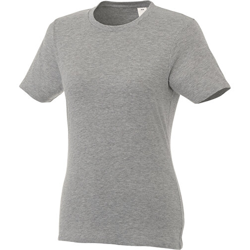 Heros T-Shirt Für Damen , heather grau, Single jersey Strick 90% Baumwolle, 10% Viskose, 150 g/m2, M, , Bild 1