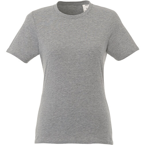 Heros T-Shirt Für Damen , heather grau, Single jersey Strick 90% Baumwolle, 10% Viskose, 150 g/m2, M, , Bild 3