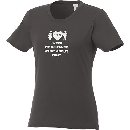 Heros T-Shirt Für Damen , storm grey, Single jersey Strick 100% BCI Baumwolle, 150 g/m2, XS, , Bild 3