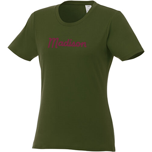 Heros T-Shirt Für Damen , armeegrün, Single jersey Strick 100% BCI Baumwolle, 150 g/m2, XL, , Bild 2