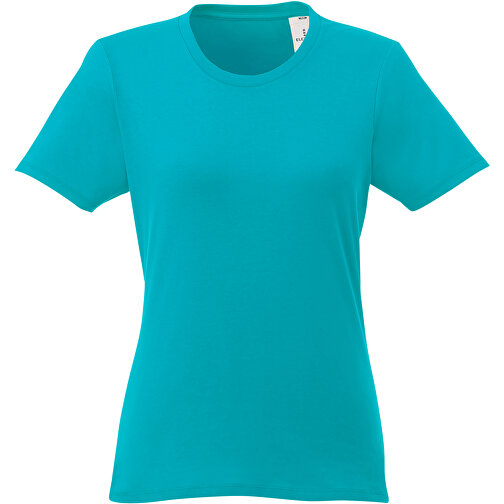 Heros T-Shirt Für Damen , aquablau, Single jersey Strick 100% BCI Baumwolle, 150 g/m2, XL, , Bild 3