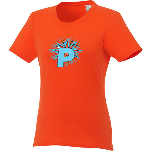Heros T-Shirt Für Damen , orange, Single jersey Strick 100% BCI Baumwolle, 150 g/m2, XS, , Bild 2