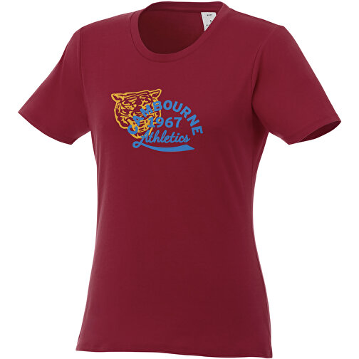 Heros T-Shirt Für Damen , bordeaux, Single jersey Strick 100% BCI Baumwolle, 150 g/m2, S, , Bild 2