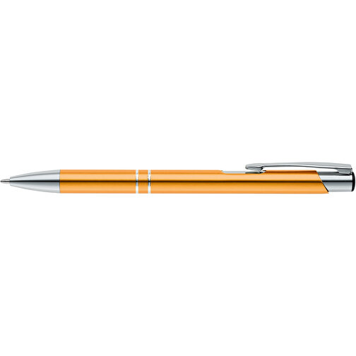 BETA. Aluminium-Kugelschreiber Mit Clip , orange, Aluminium, , Bild 3
