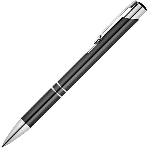 BETA BK. Aluminium-Kugelschreiber Mit Clip , schwarz, Aluminium, , Bild 2
