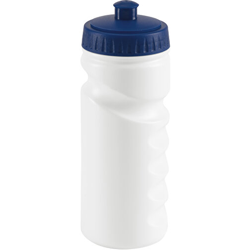 LOWRY. 530 ML HDPE-Sportflasche , blau, HDPE, , Bild 1