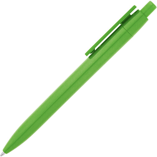 RIFE. Kugelschreiber Mit Clip Für Doming , hellgrün, Kunststoff, , Bild 2