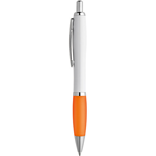 MOVE BK. Kugelschreiber Mit Clip Aus Metall , orange, Kunststoff, , Bild 1