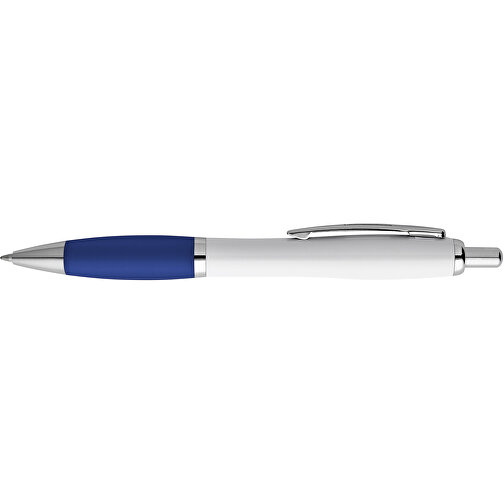MOVE BK. Kugelschreiber Mit Clip Und Metall Applikationen , blau, Kunststoff, , Bild 3
