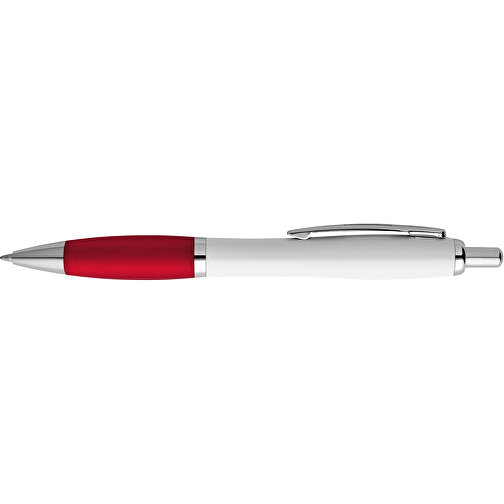 MOVE. Kugelschreiber Mit Clip Aus Metall , rot, Kunststoff, , Bild 3