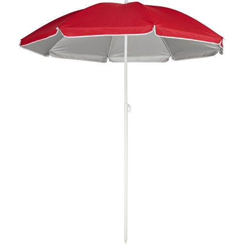 PARANA. Sonnenschirm Mit Silberfutter Aus 210T , rot, 210T, , Bild 1