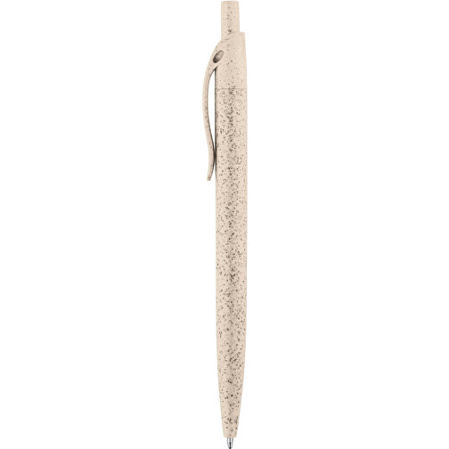CAMILA. Kugelschreiber Aus Weizenstrohfaser Und ABS , naturhell, Weizenstrohfaser und ABS, , Bild 1