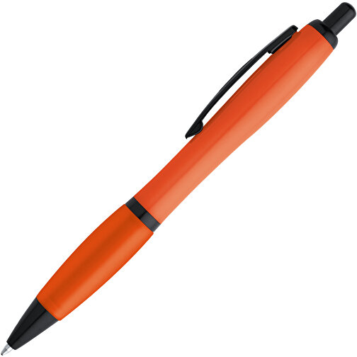 FUNK. Kugelschreiber Mit Clip Aus Metall , orange, Kunststoff, , Bild 2