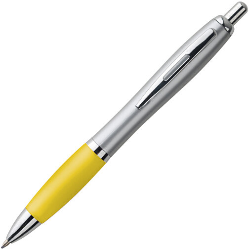 SWING. Kugelschreiber Mit Clip Aus Metall , gelb, Kunststoff, , Bild 2