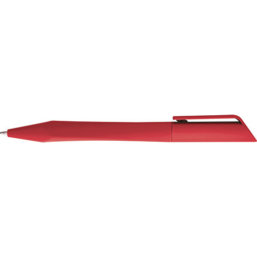 BOOP. Kugelschreiber Mit Clip Und Drehmechanik , rot, Kunststoff, , Bild 3