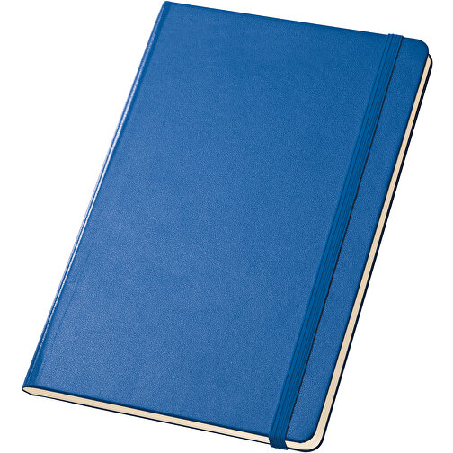 TWAIN. Notizbuch A5 Mit Linierten Blättern In Elfenbeinfarbe , königsblau, -, , Bild 1
