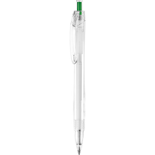 Rpet Pen , grün, PET, 14,50cm x 1,50cm x 1,10cm (Länge x Höhe x Breite), Bild 1