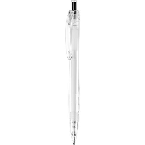 Rpet Pen , schwarz, PET, 14,50cm x 1,50cm x 1,10cm (Länge x Höhe x Breite), Bild 1