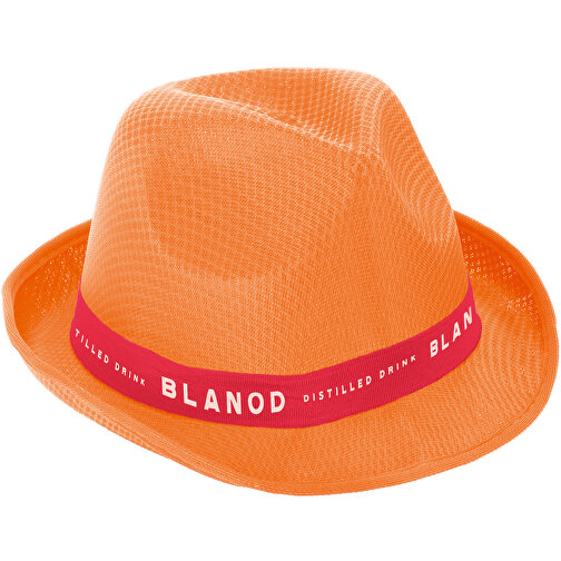 MANOLO. Hut Aus PP , orange, PP, , Bild 2