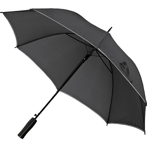 JENNA. Regenschirm Aus 190T-Polyester Mit EVA-Griff , satinsilber, 190T Polyester, , Bild 1