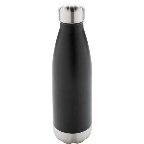 Vakuumisolierte Stainless Steel Flasche, Schwarz , schwarz, Edelstahl, 25,80cm (Höhe), Bild 1