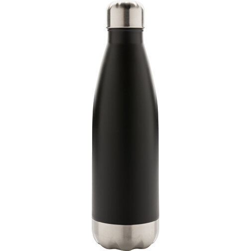 Vakuumisolierte Stainless Steel Flasche, Schwarz , schwarz, Edelstahl, 25,80cm (Höhe), Bild 2