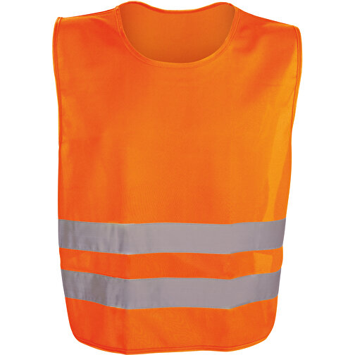 THIEM. Reflektierende Warnweste , orange, Polyester, , Bild 1