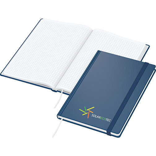 Notizbuch Easy-Book Comfort X.press A5, Dunkelblau , dunkelblau, 21,00cm x 14,80cm (Länge x Breite), Bild 1