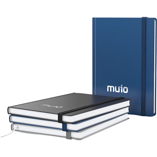 Cuaderno Easy-Book Comfort bestseller A5, azul oscuro incl. gofrado plateado, Imagen 2