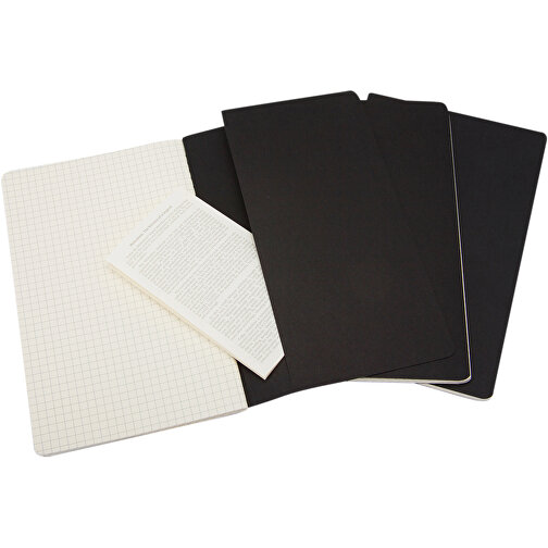 Moleskine Cahier Journal L – Kariert , Moleskine, schwarz, Karton, 21,00cm x 0,67cm x 13,00cm (Länge x Höhe x Breite), Bild 5