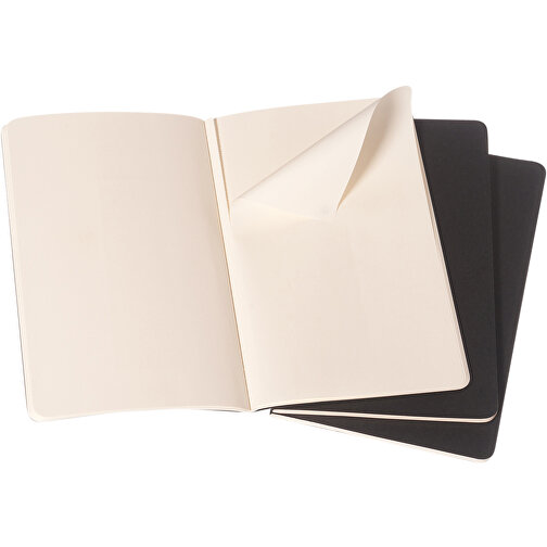 Moleskine Cahier Journal L – Blanko , Moleskine, schwarz, Karton, 21,00cm x 0,67cm x 13,00cm (Länge x Höhe x Breite), Bild 6