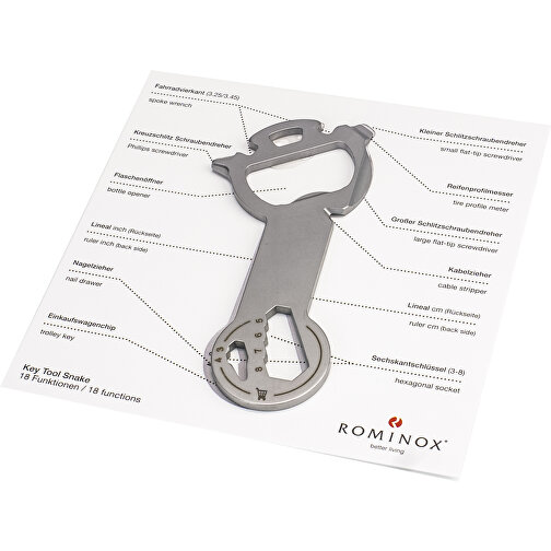 Set de cadeaux / articles cadeaux : ROMINOX® Key Tool Snake (18 functions) emballage à motif Super, Image 3