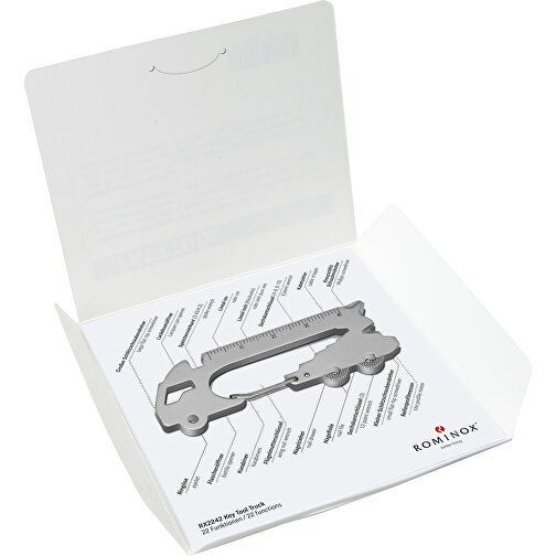 Set de cadeaux / articles cadeaux : ROMINOX® Key Tool Truck (22 functions) emballage à motif Super, Image 8